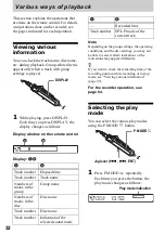 Предварительный просмотр 32 страницы Sony Walkman MZ-N910 Operating Instructions Manual