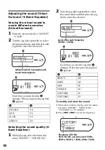 Предварительный просмотр 62 страницы Sony Walkman MZ-N910 Operating Instructions Manual