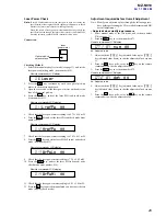 Предварительный просмотр 25 страницы Sony Walkman MZ-N910 Service Manual