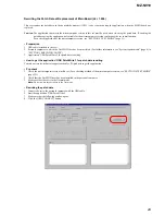 Предварительный просмотр 29 страницы Sony Walkman MZ-N910 Service Manual