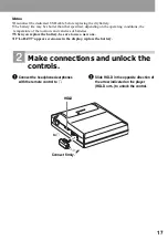 Preview for 17 page of Sony Walkman MZ-NF520D Operating Instructions Manual