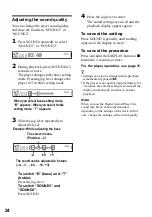 Preview for 24 page of Sony Walkman MZ-NF520D Operating Instructions Manual