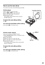 Preview for 29 page of Sony Walkman MZ-NF520D Operating Instructions Manual