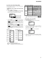 Предварительный просмотр 17 страницы Sony Walkman MZ-NF520D Service Manual