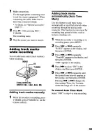 Preview for 33 page of Sony Walkman MZ-NF610 Operating Instructions Manual