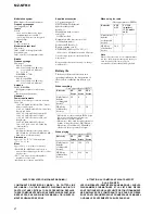 Preview for 2 page of Sony Walkman MZ-NF610 Service Manual