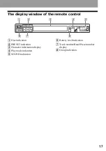 Preview for 17 page of Sony Walkman MZ-NF810CK Operating Instructions Manual