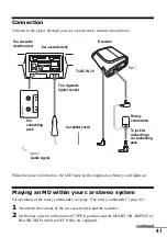 Preview for 41 page of Sony Walkman MZ-NF810CK Operating Instructions Manual