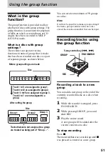 Preview for 51 page of Sony Walkman MZ-NF810CK Operating Instructions Manual