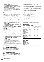 Preview for 112 page of Sony Walkman MZ-R909 Operating Instructions Manual