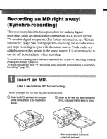 Предварительный просмотр 17 страницы Sony walkman MZ-S1 Operating Instructions Manual