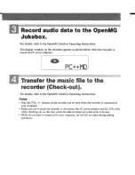 Предварительный просмотр 23 страницы Sony walkman MZ-S1 Operating Instructions Manual