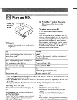 Предварительный просмотр 25 страницы Sony walkman MZ-S1 Operating Instructions Manual