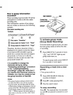 Предварительный просмотр 30 страницы Sony walkman MZ-S1 Operating Instructions Manual