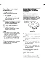 Предварительный просмотр 31 страницы Sony walkman MZ-S1 Operating Instructions Manual