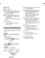 Предварительный просмотр 43 страницы Sony walkman MZ-S1 Operating Instructions Manual