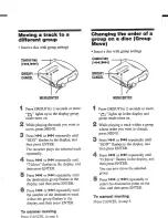 Предварительный просмотр 44 страницы Sony walkman MZ-S1 Operating Instructions Manual