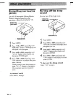 Предварительный просмотр 48 страницы Sony walkman MZ-S1 Operating Instructions Manual