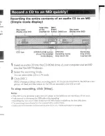 Предварительный просмотр 118 страницы Sony walkman MZ-S1 Operating Instructions Manual