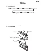 Предварительный просмотр 5 страницы Sony Walkman NW-MS6 Service Manual