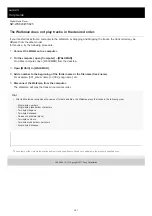 Preview for 141 page of Sony Walkman NW-WS623 Help Manual