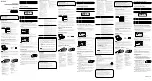 Preview for 1 page of Sony Walkman NWZ-B152 Quick Start Manual