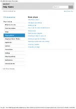 Предварительный просмотр 46 страницы Sony Walkman NWZ-Z1040 Help Manual