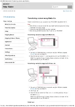 Предварительный просмотр 174 страницы Sony Walkman NWZ-Z1040 Help Manual