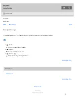 Preview for 111 page of Sony Walkman NWZ-ZX1 Help Manual