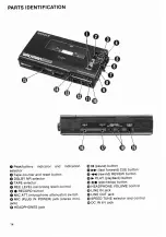 Preview for 14 page of Sony WALKMAN PROFESSIONAL Operating Instructions Manual