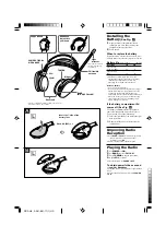 Предварительный просмотр 2 страницы Sony Walkman SRF-H4 Operating Instructions