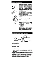 Preview for 4 page of Sony Walkman SRF-HM55 Operating Instructions Manual