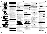 Preview for 2 page of Sony Walkman SRF-M85 Operating Instructions