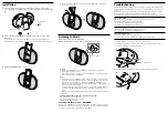 Preview for 2 page of Sony WALKMAN SRS-NWGT10 Operating Instructions