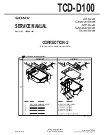 Предварительный просмотр 44 страницы Sony Walkman TCD-D100 Service Manual