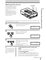 Preview for 5 page of Sony Walkman TCD-D8 Operating Instructions Manual