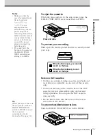 Preview for 7 page of Sony Walkman TCD-D8 Operating Instructions Manual