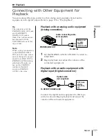 Preview for 23 page of Sony Walkman TCD-D8 Operating Instructions Manual