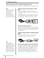 Preview for 28 page of Sony Walkman TCD-D8 Operating Instructions Manual