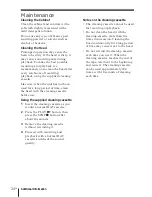 Preview for 34 page of Sony Walkman TCD-D8 Operating Instructions Manual