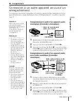 Preview for 55 page of Sony Walkman TCD-D8 Operating Instructions Manual