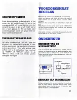 Preview for 22 page of Sony Walkman WM-2 Operating Instructions Manual