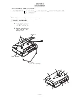 Preview for 3 page of Sony Walkman WM-EX170 Service Manual