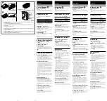 Preview for 4 page of Sony Walkman WM-EX194 Operating Instructions