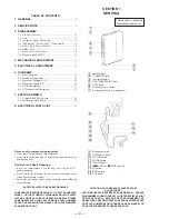 Preview for 2 page of Sony Walkman WM-EX20 Service Manual