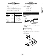 Preview for 9 page of Sony Walkman WM-EX2000 Service Manual