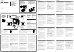 Sony walkman WM-EX348 Operating Instructions preview