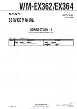 Preview for 15 page of Sony Walkman WM-EX362 Service Manual