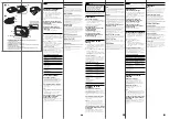 Preview for 2 page of Sony Walkman WM-EX422 Operating Instructions