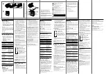 Preview for 2 page of Sony WALKMAN WM-EX521 Operating Instructions